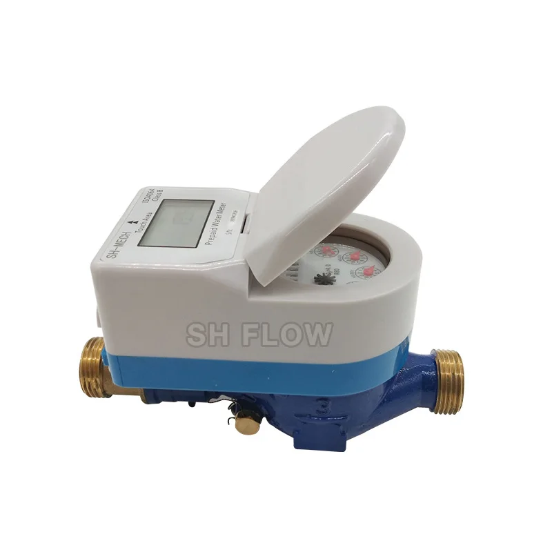Smart wireless reading prepaid water meter with remote