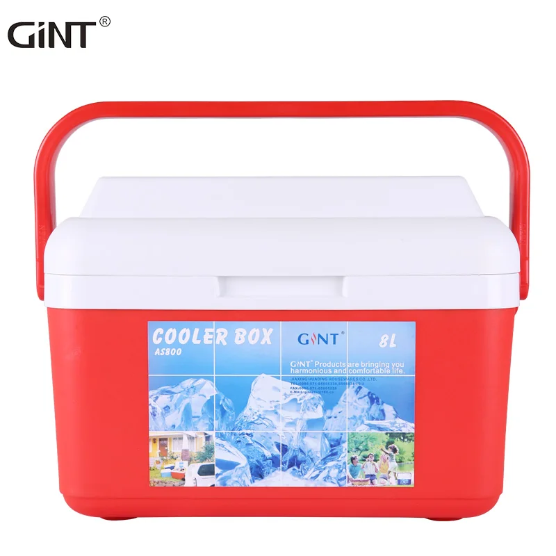 

GiNT Manufacturer Factory Direct Hard Case Cooler 8L Small Ice Cooler Boxes 2020, Customized color acceptable