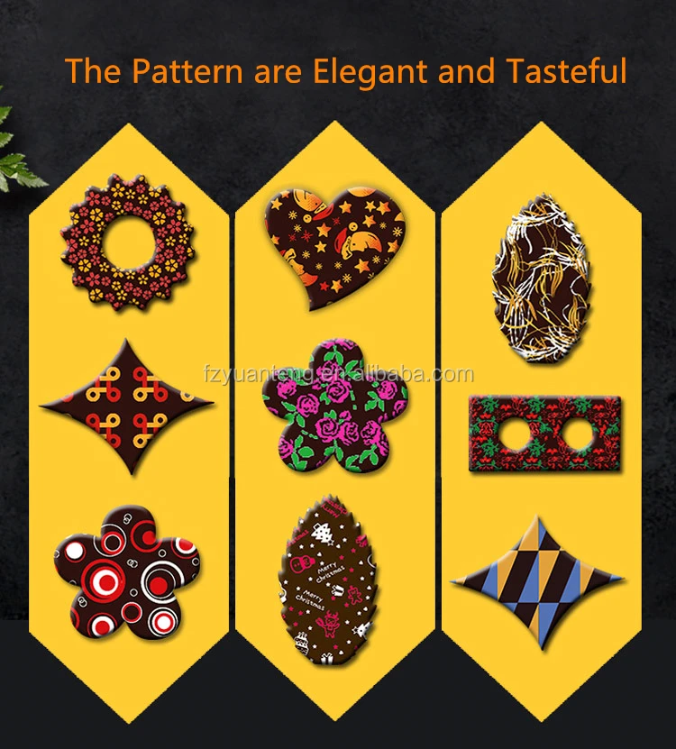 Color Edible A4 Size Transfer Paper For Chocolate Printing Chocolate