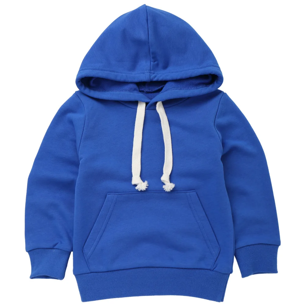 2020 Wholesale Solid Color Knitted Cotton Custom Baby Girl Hoodie Buy
