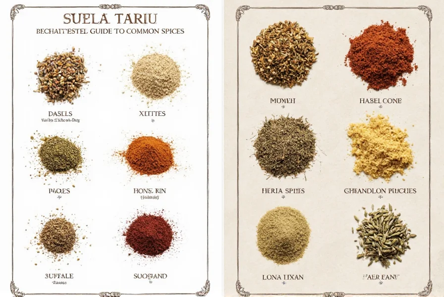 spice up your life a lighthearted guide to common spices