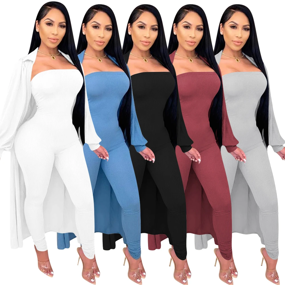 

CL-380 fashion casual long coat rompers lady sexy jumpsuits most popular solid color club wear women bodysuit jumpsuit, Picture color