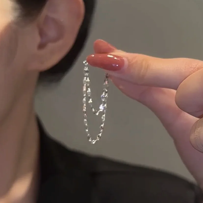 

New Metal Sequin Tassel Premium Statement Big Earrings Bridal Accessories For Women