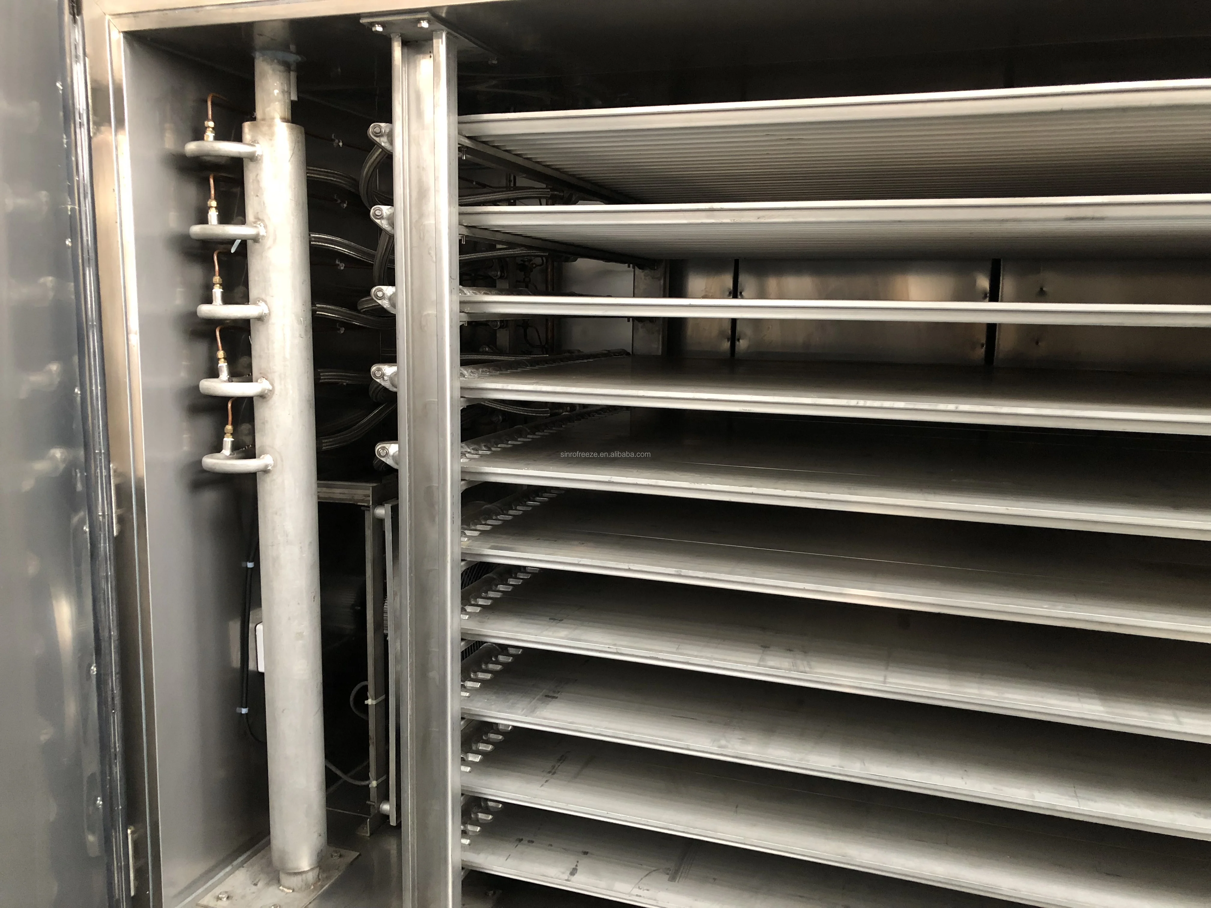 
Semi contact plate freezer air blast freezer for block freezing seafood 