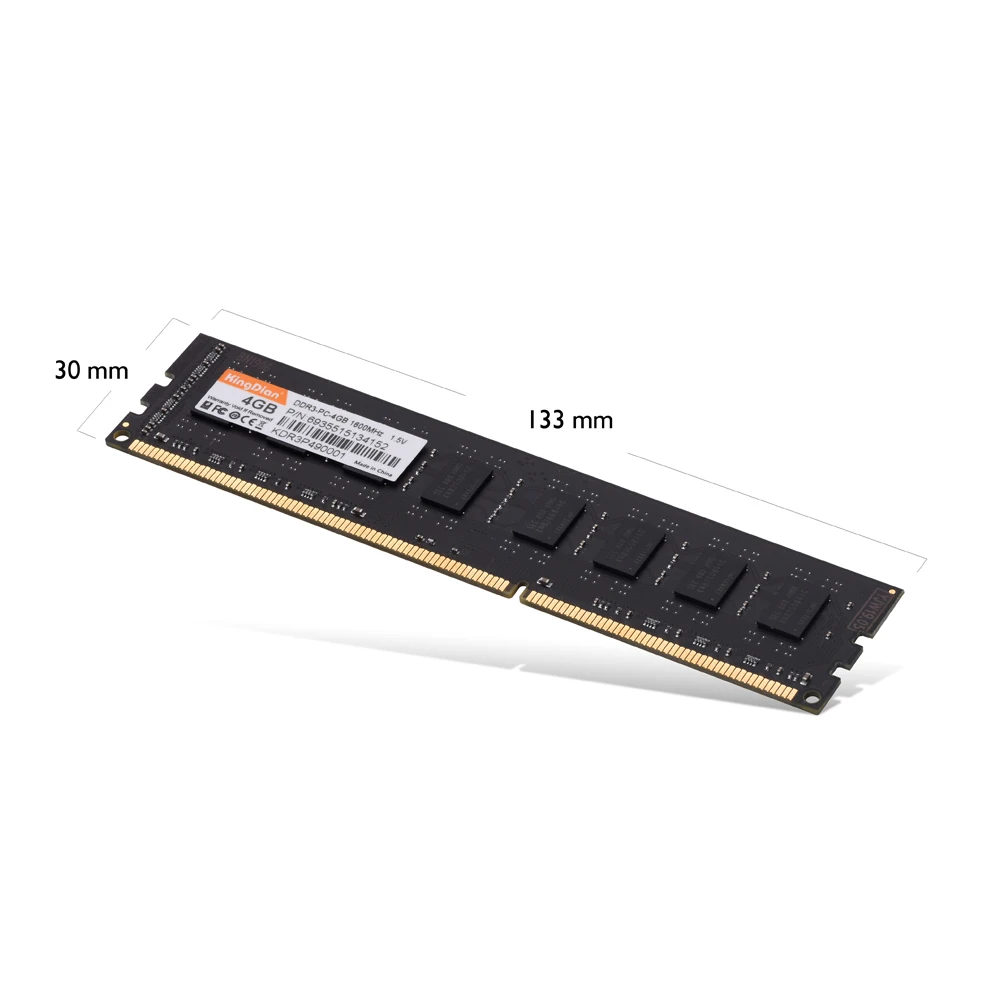 

Kingdian Ram High Performance Compatible With All 4G 8G 1600MHz Ddr3 1600Mhz Desktop Ram Memory