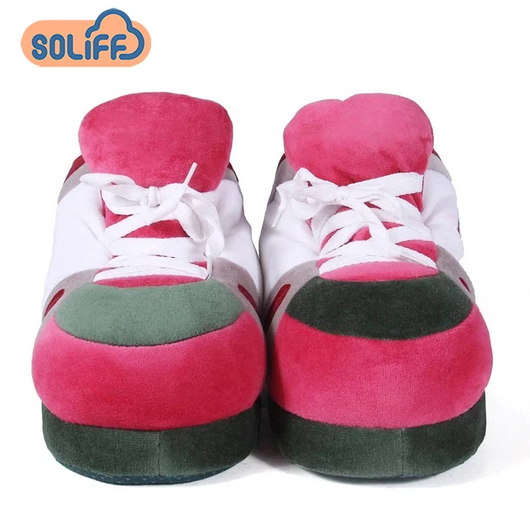 

Yeezy slippers plush unisex warm indoor slippers, Pink/yellow/grey or customized