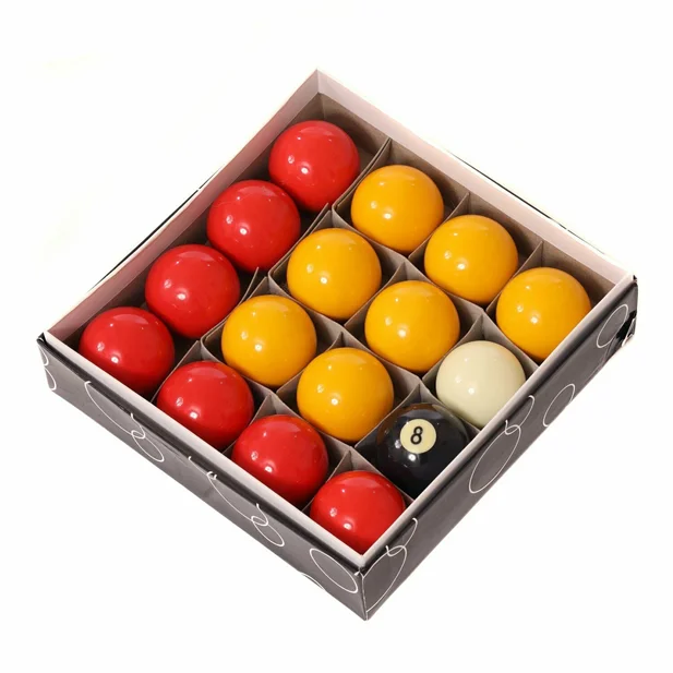

High Quality Premium Billiard Pool Ball Set (red + yellow 2" pool ball)