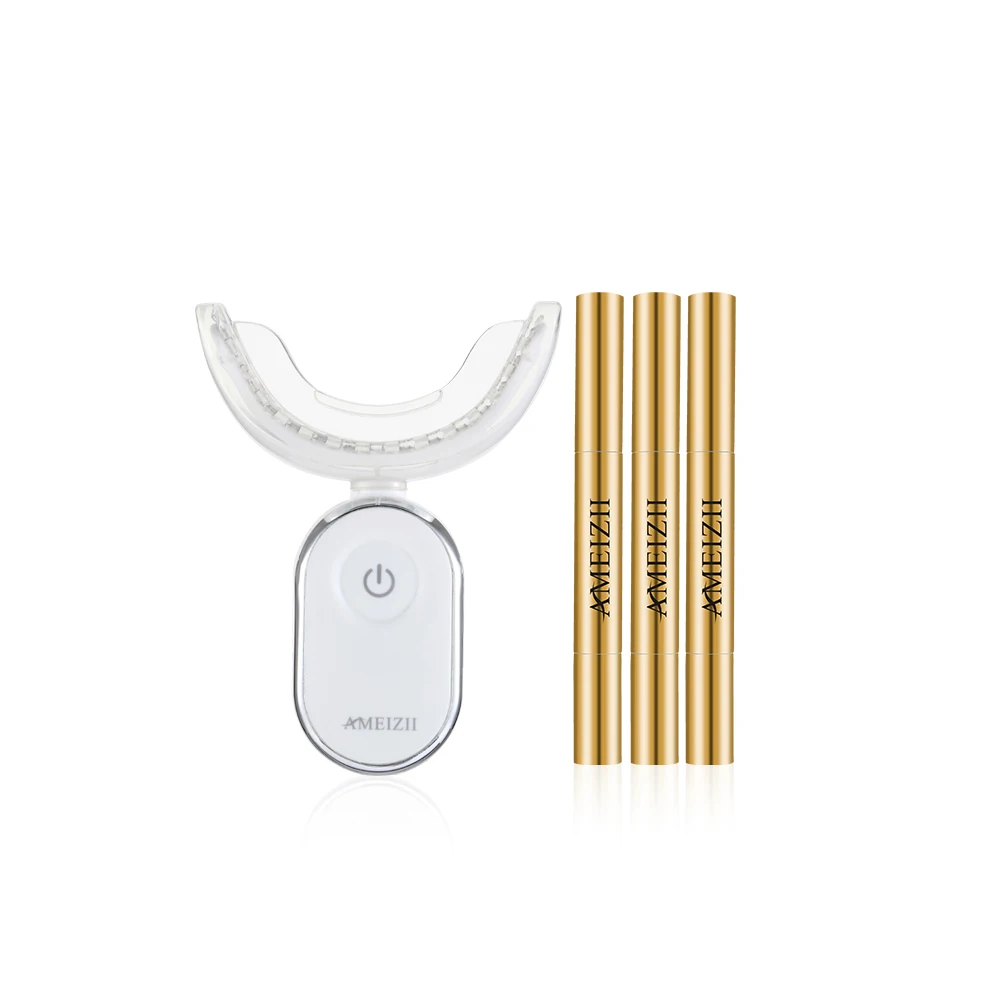 

Wholesale Portable Home Wireless Teeth Whitening Lamp Kits 28 LED Blue Light Tanden Bleken Pemutih Gigi Dental Bleaching Machine