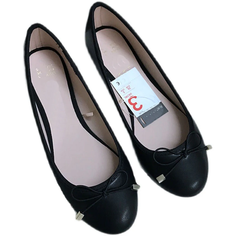 

low MOQ ladies fancy low heel ballet simple flat pumps shoes for women, As picture