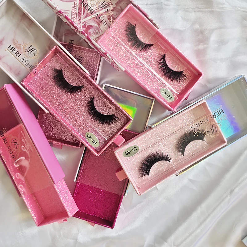 

Factory Price Lashes 3d Mink With Custom Lash Box Packaging