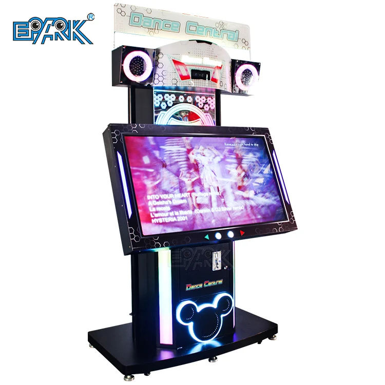 

10 In 1 Game Machine Coin Operated Maquina De Baile Dance Central Dance Cutting Fruits, Black