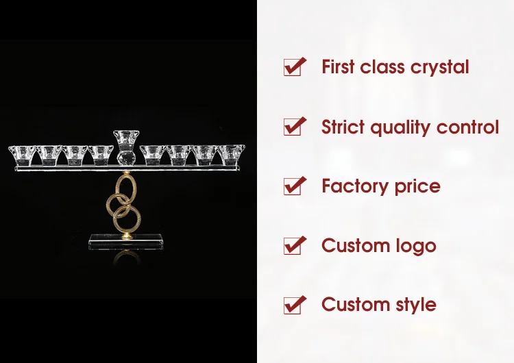 9 Arm Crystal Glass Candelabras Unique Modern Crystal Candelabra Buy