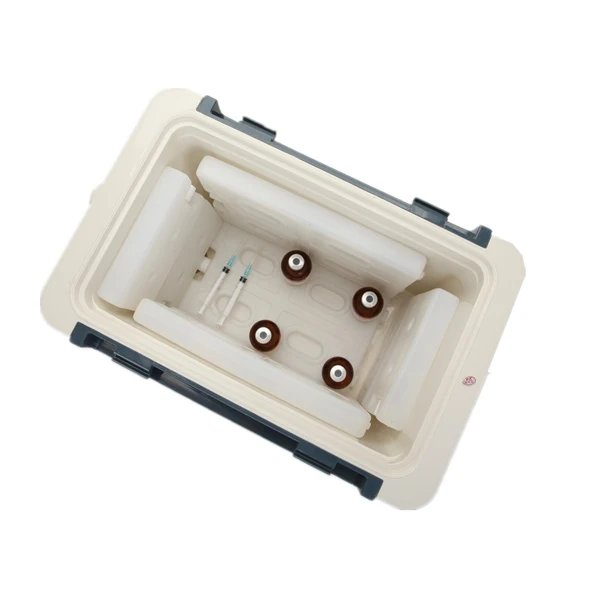 
18L blood transportation cold storage medical cooler box 