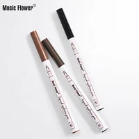 

Quality Assured Amazon Super Hot FDA Approved Powerful Waterproof Original MUSIC FLOWER M5031 Liquid Eyebrow Tatoo Pen For Sale