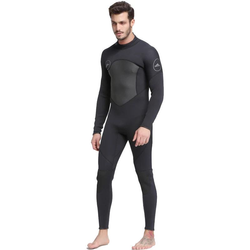 

Sbart Hot Sell Wet Suit Mens Neoprene Wetsuit 3mm Diving Suit Full Body Back Zipper Swimming Diving Surfing Wetsuit, Picture shows or accept customize color