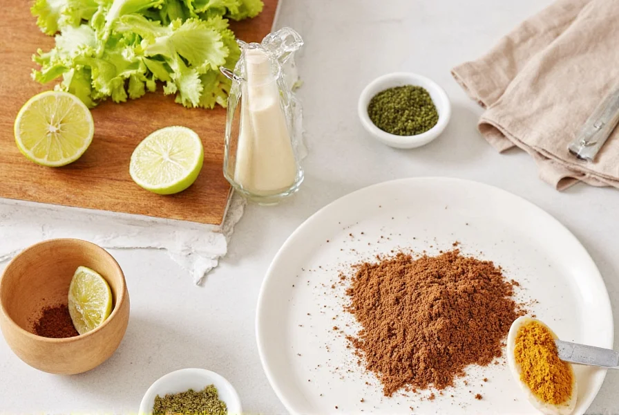 Spice rack with ranch seasoning highlighted