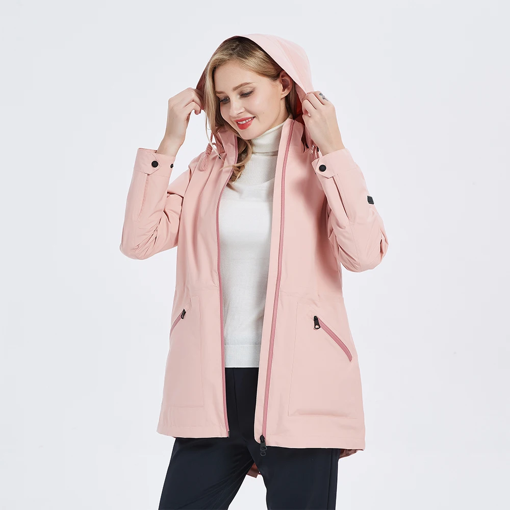 

High Quality Functional Wholesale Windproof Waterproof Hiking Women's Jackets