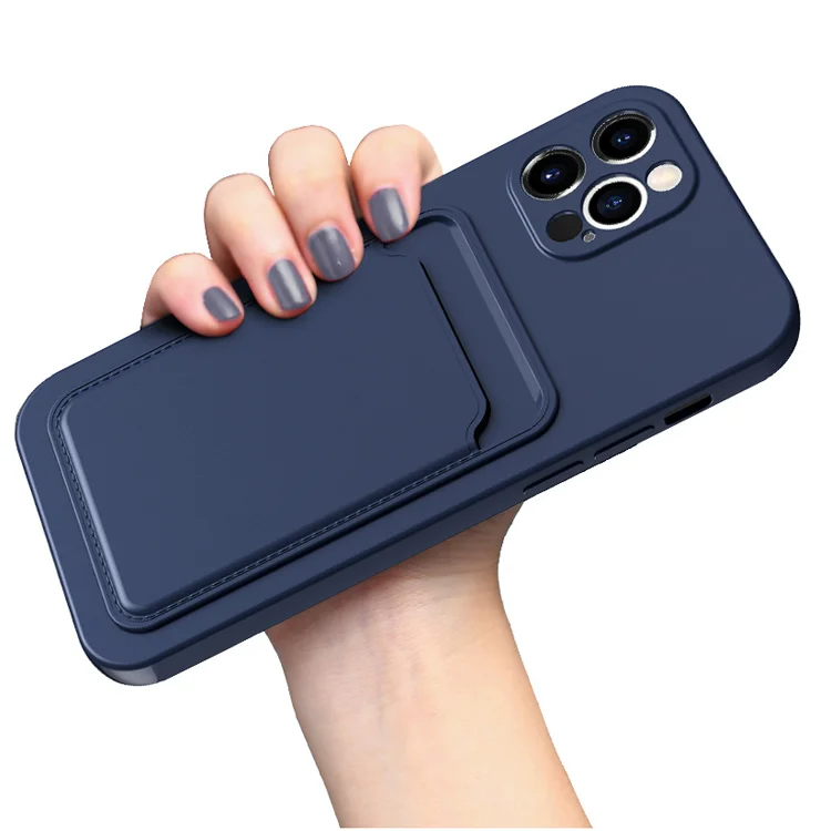 

TPU material phone case with wallet is suitable for iPhone 12pro max