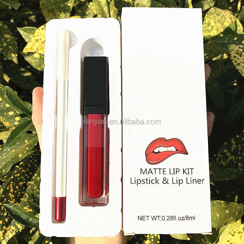 

Wholesale creamy lipliner pencil custom nude lipstick and lipliner in box no logo lipstick and lip liner set, 12