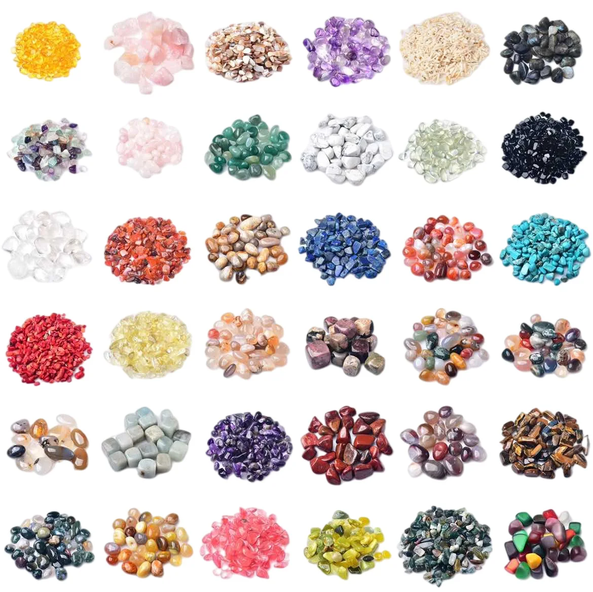

Chip Stone Gravel 5-8mm Rubble Stone Gemstone Beads Irregular Crushed Stone Wholesale Loose Gemstone Beads For Jewelry Making, Color