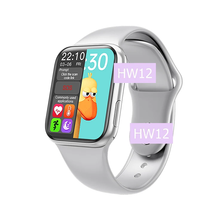 

HW12 Smart Band 1.57 Inch Waterproof Music BT Phone Call Hw12 Reloj Inteligente IWO Smart Watch HW12 Smartwatch Series 6