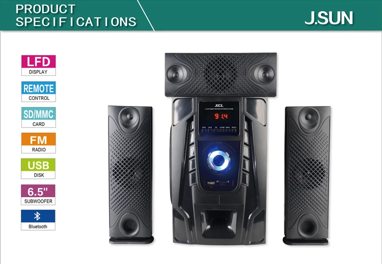 2019 New Home Theater System 3.1 Home Theatre Hi Fi Multimedia Speaker With Bt Cheap Price Buy