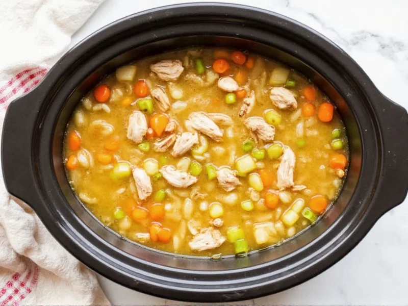 Perfect Slow Cooker Chicken Soup Recipe