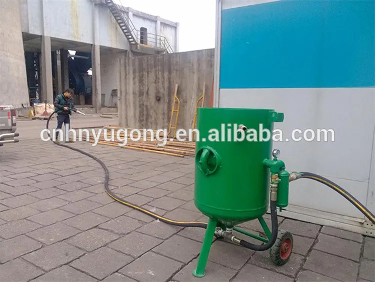 sandblasting portable machine