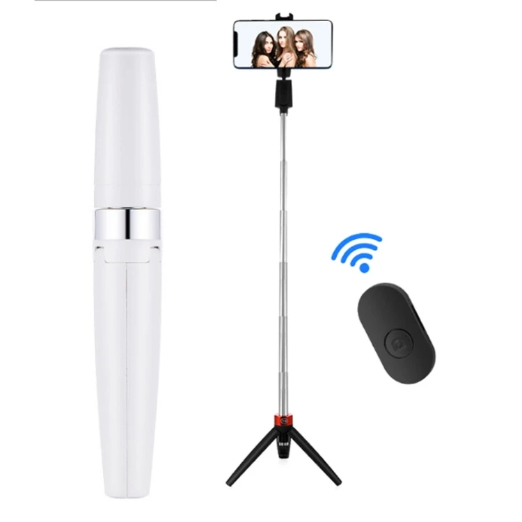 

Integrated Video Broadcasting Tripod Lightweight Foldable Wireless Selfie Stick with Remote