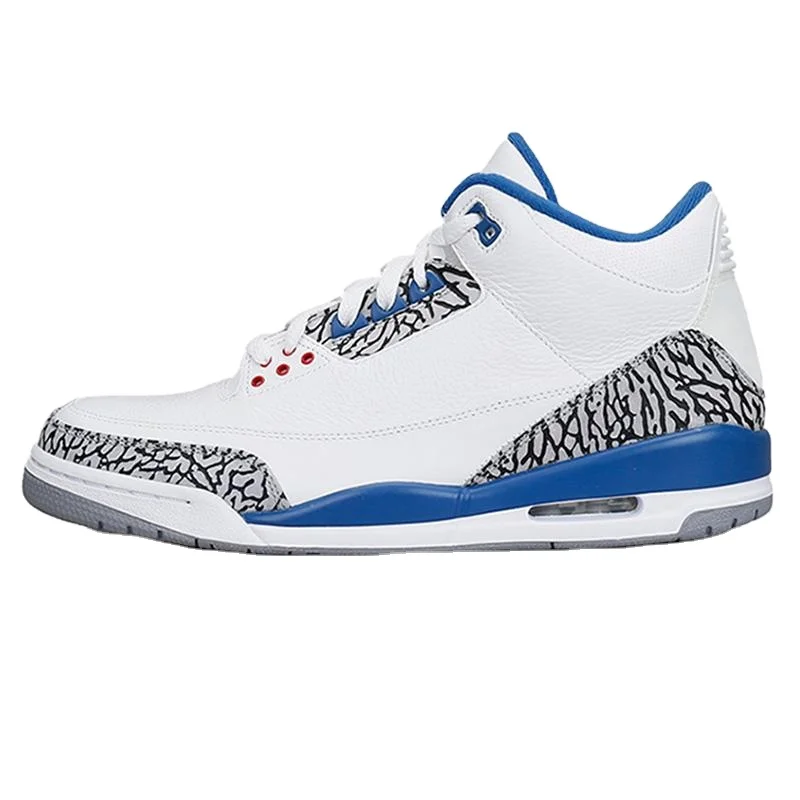 

3 Racer Blue fashion casual sports shoes basketball shoes