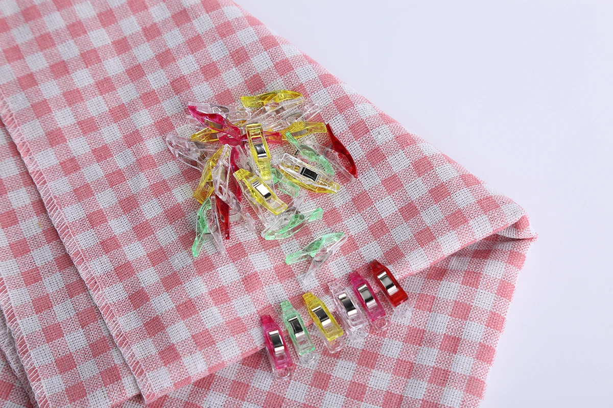 Colorful Plastic Powerful Clips Small Pointed Plastic Clips For Sewing