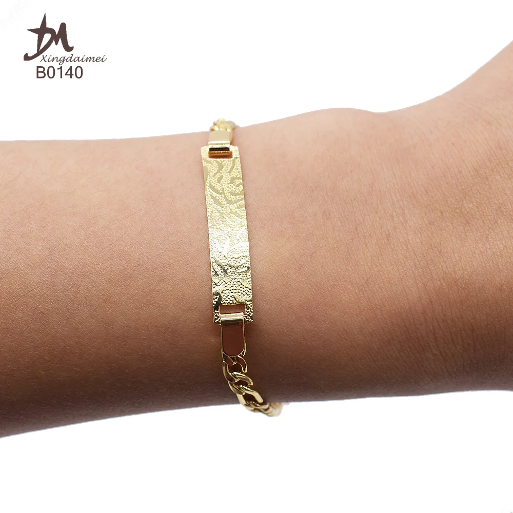 

B0140 new fashion 18k gold plated designer women bracelet bracelets & bangles, 18k gold color