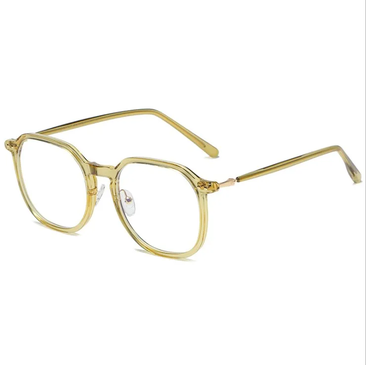 

Fashion Polygonal Optical Frames tr90 eyewear Women Men Spectacles Anti Blue Light Blocking Eyegalsses Wholesale M32057