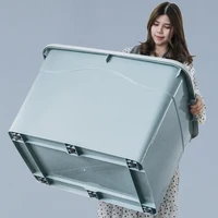 

Large Foldable Plastic Storage Clothes Organizer Toy Boxes Bin