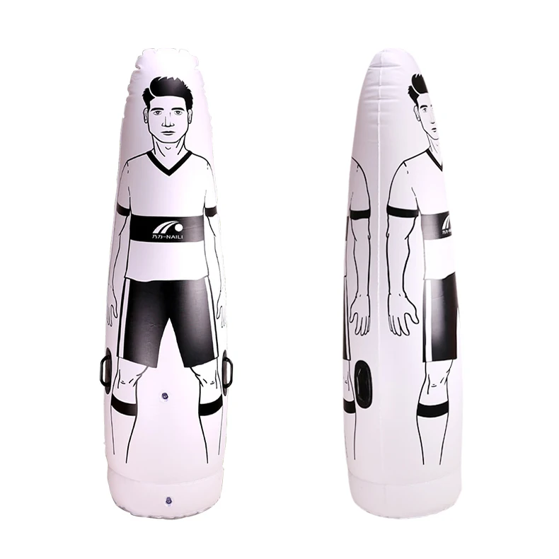 Hot Sale Pvc Inflatable Football Dummy/goalkeeper Soccer Training Dummy