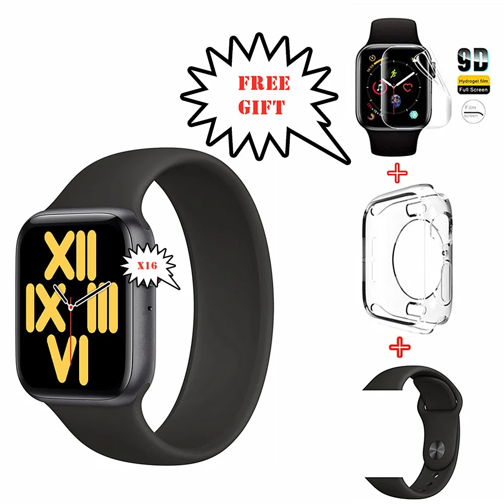 

X16 Smart Watch Call 1.75inch Full Touch Screen Music Games Wristwatches Fitness Heart Rate Calorie Bracelet IP68 Waterproof