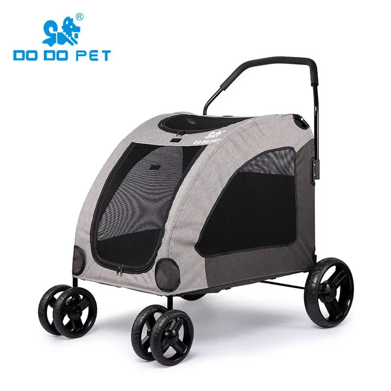 
hight quality customized pet dog cart and 600d oxford pet stroller for travel and outdoor 