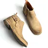 New arrival China supplier classy vintage cow leather men boots