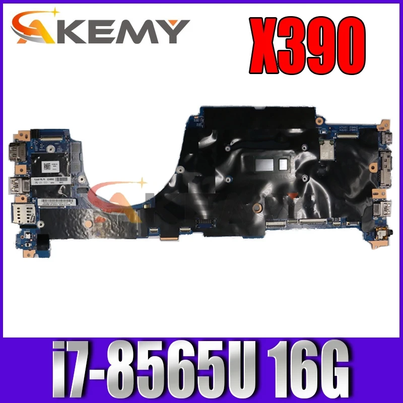 

For ThinkPad X390 Laptop Motherboard LBB-1 MB 18729-1 with CPU I7-8565U16G FRU 02HM794 100% Fully Tested