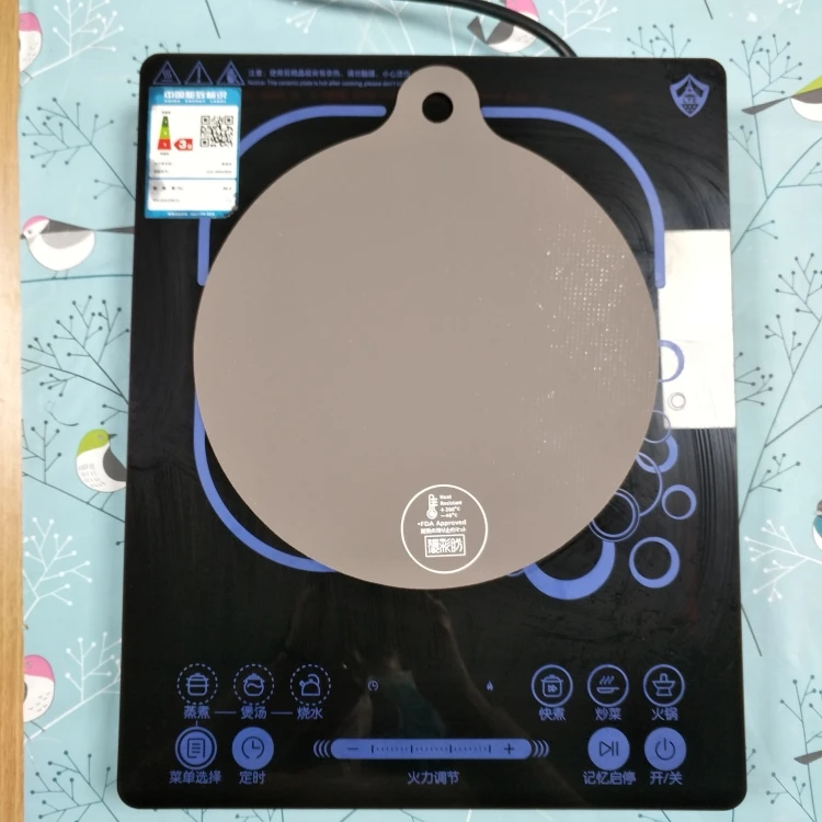 

BPA free reusable silicone microwave oven liner Induction cooker protector keep your Induction cooker and microwave oven clean