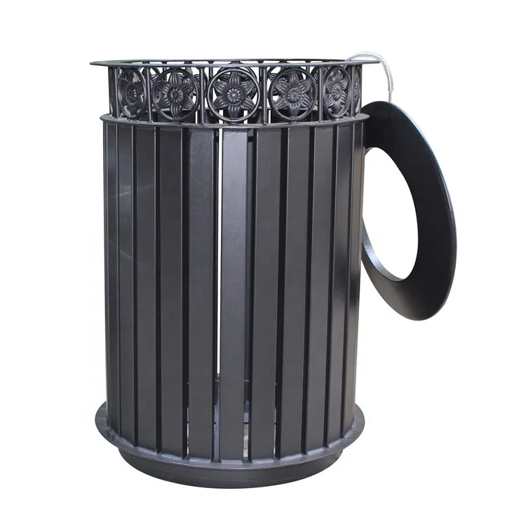 Venta al por mayor recipientes para basura de metal-Compre online los