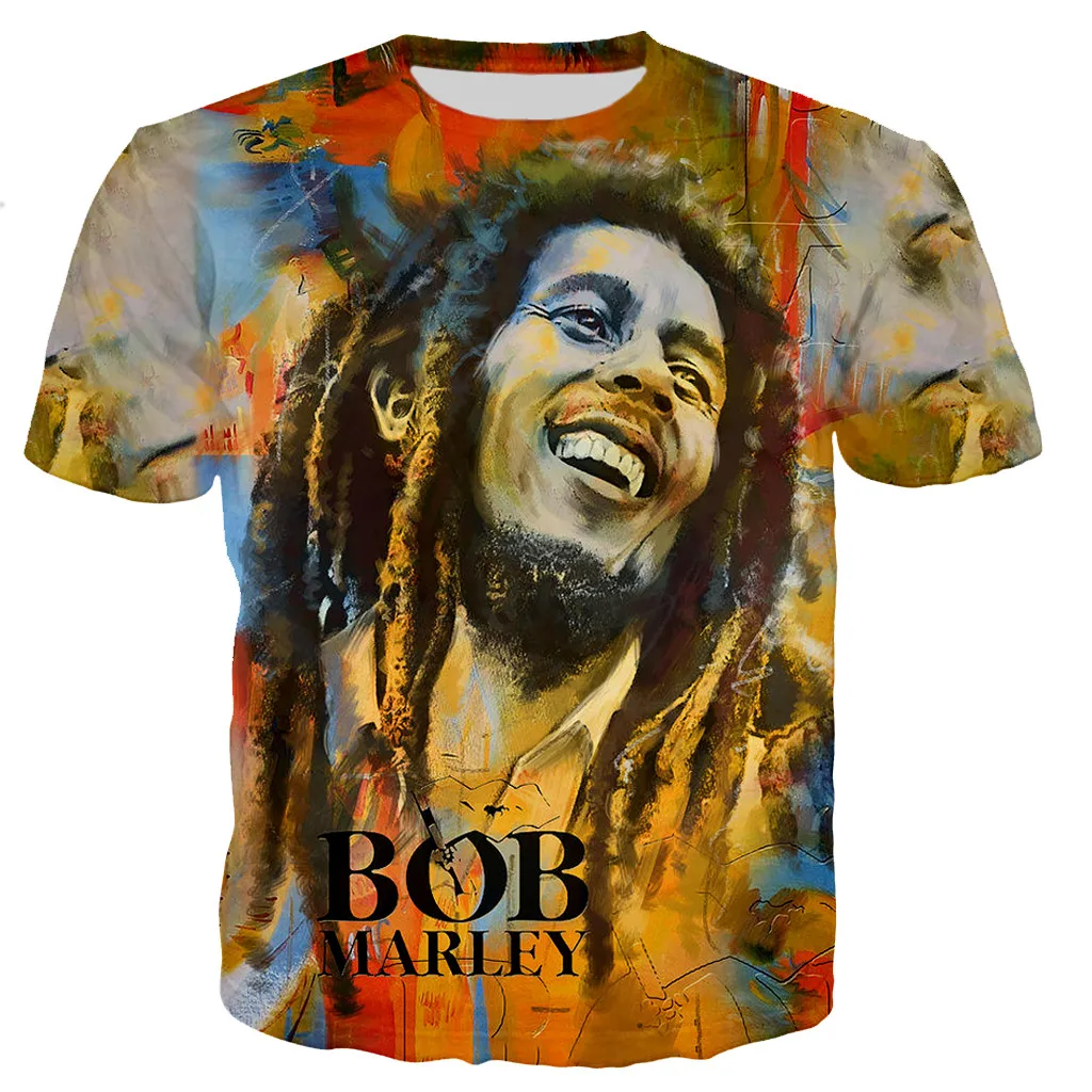 

Bob Marley T Shirt Men/women 3D Printed T-shirts Casual Harajuku Style Tshirt Streetwear Tops