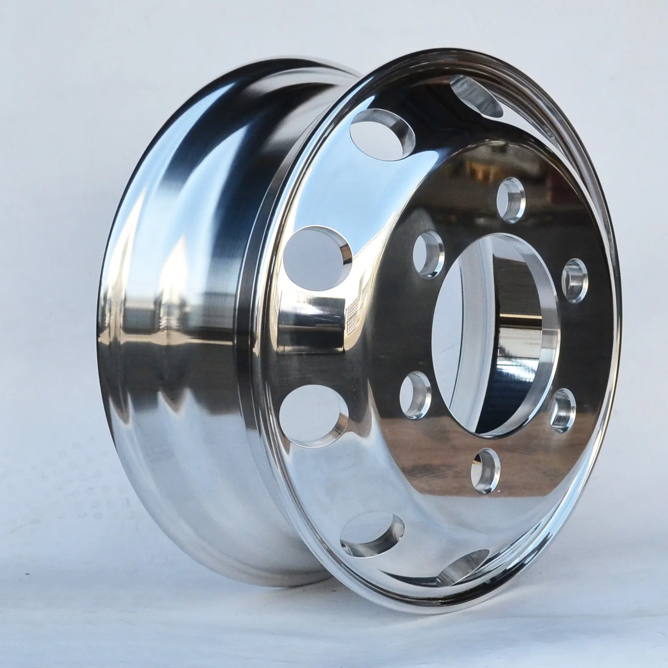 5合金卡车车轮锻造轮辋175x60合金厢式货车车轮