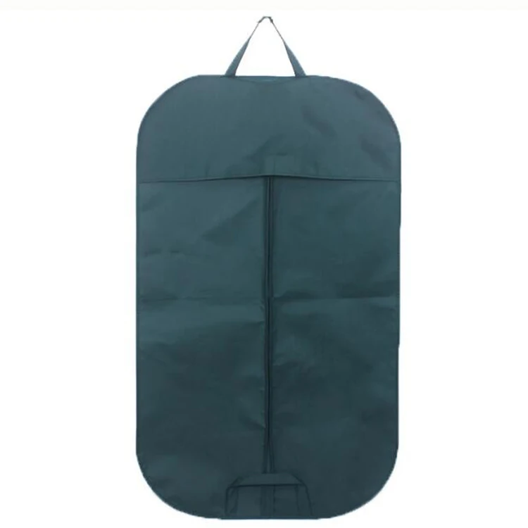 

Factory wholesale new arrival custom logo non-woven garment suit cover bag, Green,white,black,blue or customized.