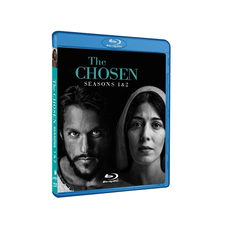 

Chosen season 1-2 Blu Ray 4 discs new design hot selling dvd movies dvd in bulk Amazon/eBay supplier DDP free shipping by air