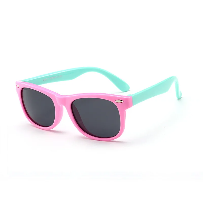 

K802 Flexible Kids Sunglasses Polarized Child Baby Safety Coating Sun Glasses UV400 Eyewear Shades Infant oculos de sol, Custom colors