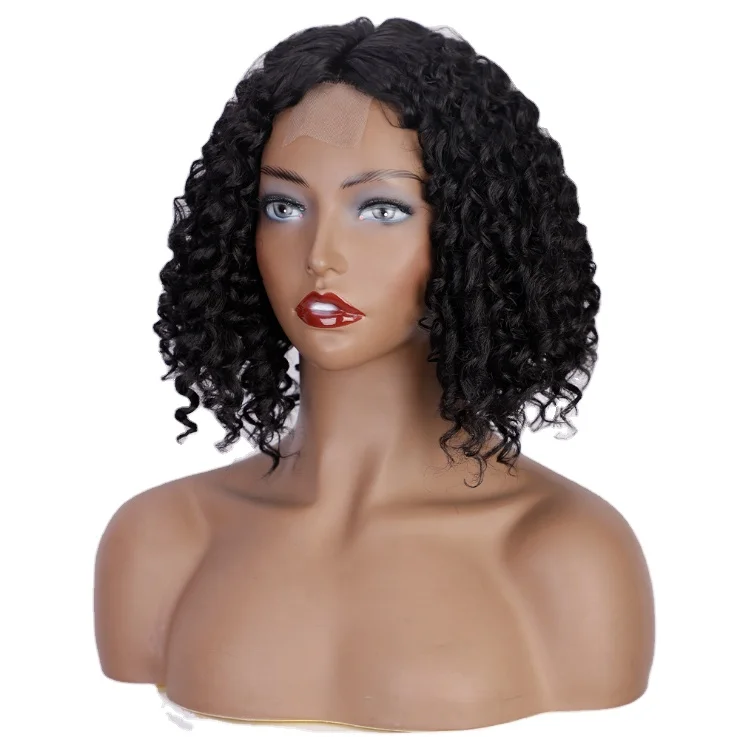 

# African small curly short curly hair kinky curly high temperature chemical fiber wigs