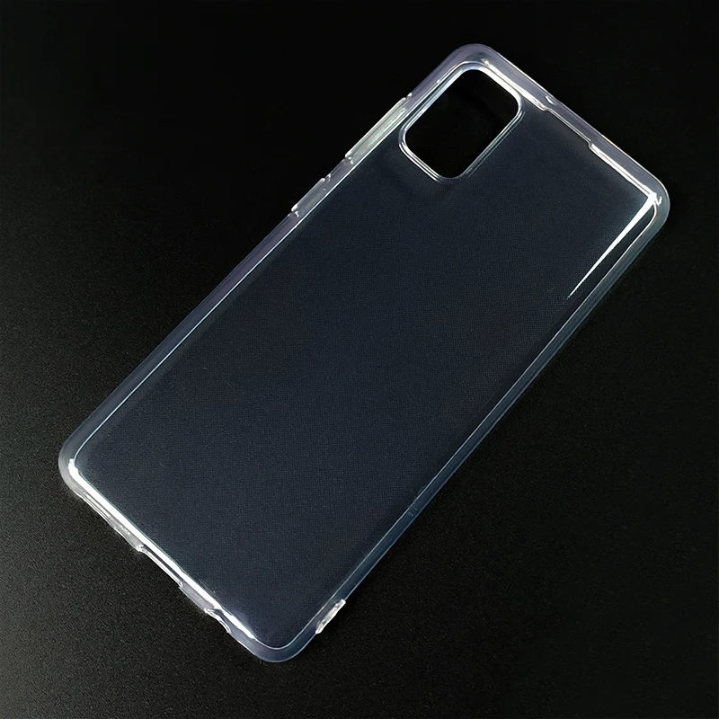 Soft Transparent Tpu Clear Phone Cases Bulk For Samsung Galaxy A41 Cell