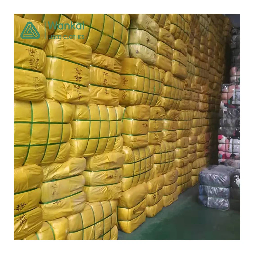

2020 Hot Sale 100Kg Per Bale Colourful Second Hand Clothing, Fashion Sportswear Used Clothes, Mixed color