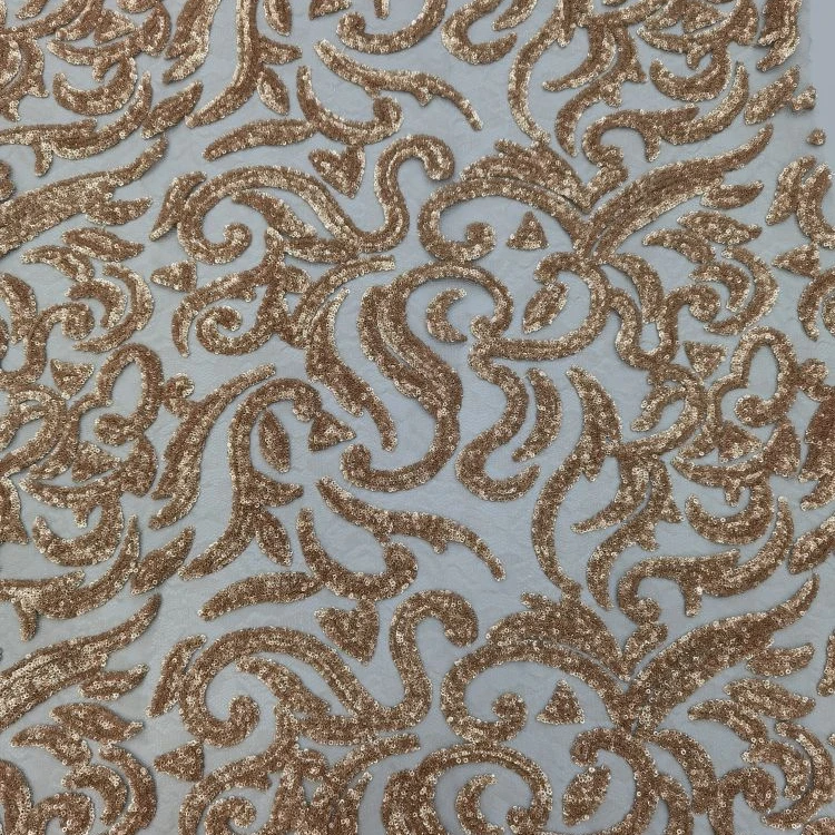 

2020 Wholesale African net Lace/Sequin weddining Lace, Accept customized color